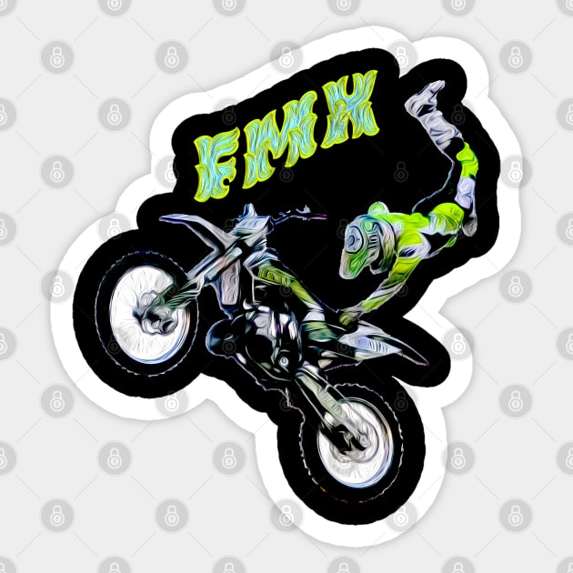 freestyle motocross Sticker by rickylabellevie